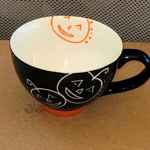 Starbucks Black and Orange Halloween Mug